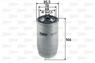 VALEO 587727 -  Топливный фильтр