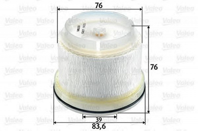 VALEO 587933 -  ТОПЛИВНЫЙ ФИЛЬТР