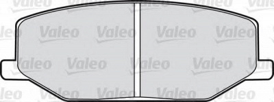 VALEO 598021 -  Комплект тормозных колодок, дисковый тормоз