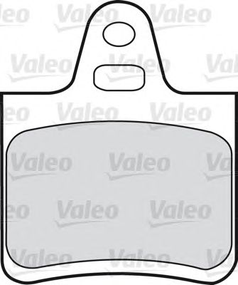 VALEO 598148 -  Комплект тормозных колодок, дисковый тормоз