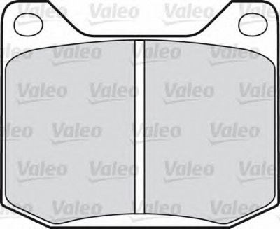VALEO 598174 -  Комплект тормозных колодок, дисковый тормоз