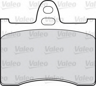 VALEO 598207 -  Комплект тормозных колодок, дисковый тормоз