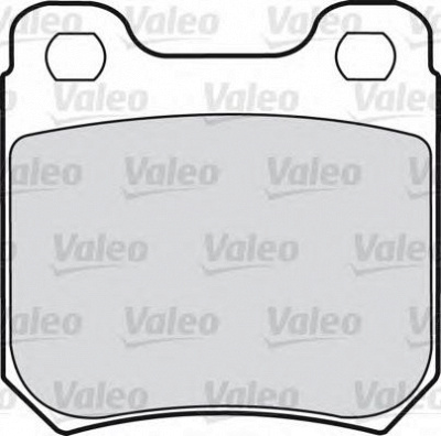 VALEO 598243 -  Комплект тормозных колодок, дисковый тормоз