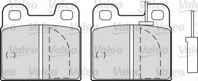 VALEO 598351 -  Комплект тормозных колодок, дисковый тормоз