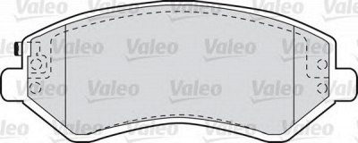 VALEO 598414 -  Комплект тормозных колодок, дисковый тормоз