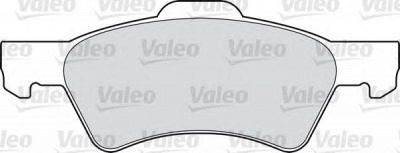 VALEO 598415 -  Комплект тормозных колодок, дисковый тормоз