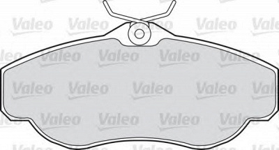 VALEO 598441 -  Комплект тормозных колодок, дисковый тормоз