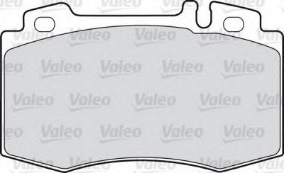 VALEO 598445 -  Комплект тормозных колодок, дисковый тормоз