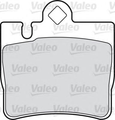 VALEO 598446 -  Комплект тормозных колодок, дисковый тормоз