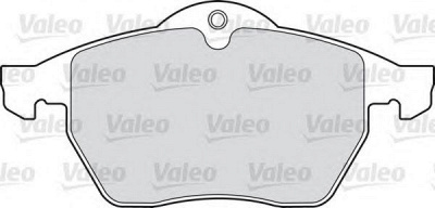 VALEO 598475 -  Комплект тормозных колодок, дисковый тормоз
