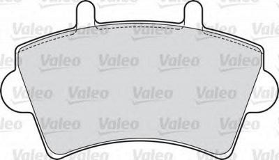 VALEO 598537 -  Комплект тормозных колодок, дисковый тормоз