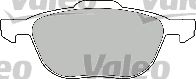 VALEO 598649 -  Комплект тормозных колодок, дисковый тормоз