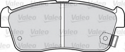 VALEO 598733 -  Комплект тормозных колодок, дисковый тормоз