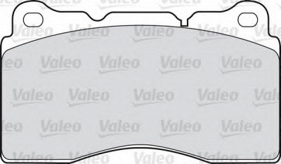 VALEO 598919 -  Комплект тормозных колодок, дисковый тормоз