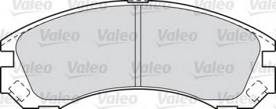 VALEO 601020 -  Комплект тормозных колодок, дисковый тормоз