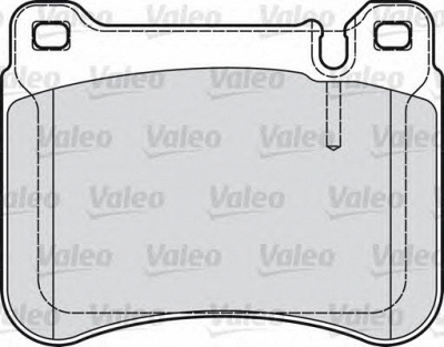 VALEO 601034 -  Комплект тормозных колодок, дисковый тормоз