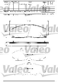 VALEO 601314 -  Комплект тормозных колодок, дисковый тормоз