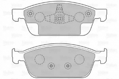 VALEO 601373 -  КОЛОДКИ ТОРМ. ПЕР. FORD KUGA; FOCUS; TRANSIT