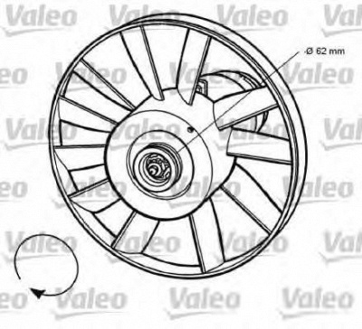 VALEO 696032 -  Вентилятор, охлаждение двигателя