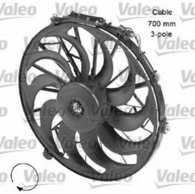 VALEO 696058 -  Вентилятор, охлаждение двигателя