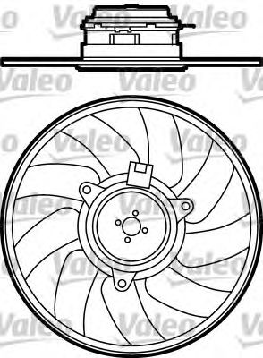 VALEO 696079 -  Вентилятор, охлаждение двигателя