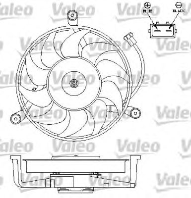 VALEO 696179 -  Вентилятор, охлаждение двигателя