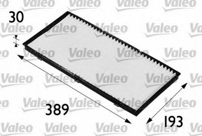 VALEO 698174 -  Фильтр воздуха в салоне