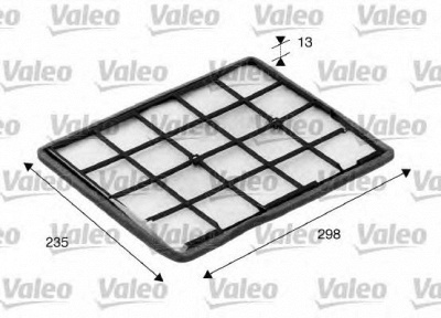 VALEO 698199 -  Фильтр воздуха в салоне