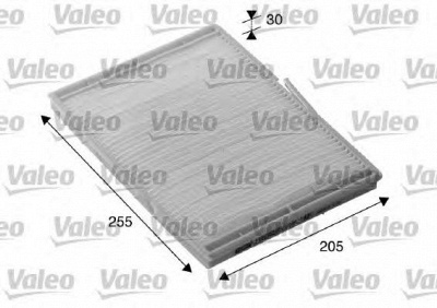 VALEO 698276 -  Фильтр воздуха в салоне