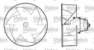VALEO 698433 -  Вентилятор салона