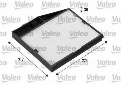 VALEO 698535 -  Фильтр воздуха в салоне