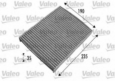 VALEO 698693 -  Фильтр воздуха в салоне