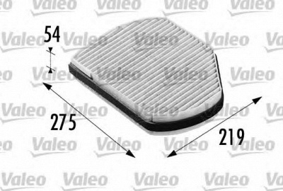 VALEO 698697 -  Фильтр воздуха в салоне