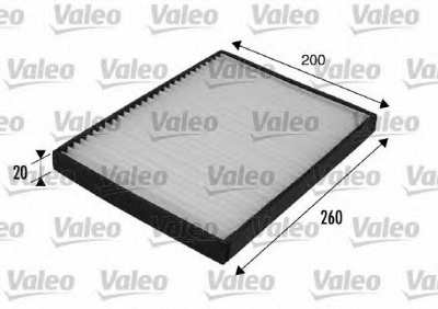 VALEO 698707 -  Фильтр воздуха в салоне