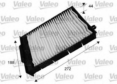 VALEO 698730 -  Фильтр воздуха в салоне