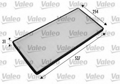 VALEO 698775 -  Фильтр воздуха в салоне