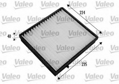 VALEO 698777 -  Фильтр воздуха в салоне