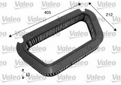 VALEO 698792 -  Фильтр воздуха в салоне