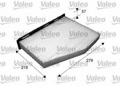 VALEO 698800 -  Фильтр воздуха в салоне