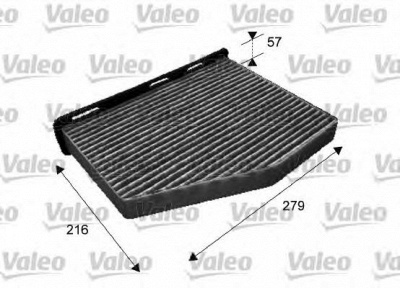 VALEO 698801 -  Фильтр воздуха в салоне
