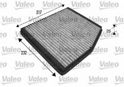 VALEO 698839 -  Фильтр воздуха в салоне