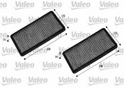 VALEO 698857 -  Фильтр воздуха в салоне