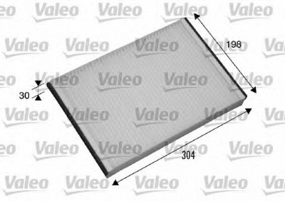 VALEO 698874 -  Фильтр воздуха в салоне