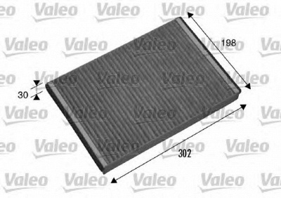 VALEO 698875 -  Фильтр воздуха в салоне