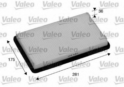 VALEO 698893 -  Фильтр воздуха в салоне