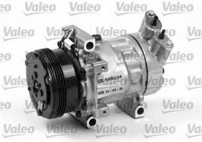 VALEO 699234 -  Компрессор, кондиционер