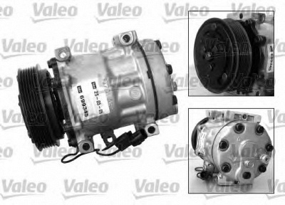 VALEO 699345 -  Компрессор, кондиционер