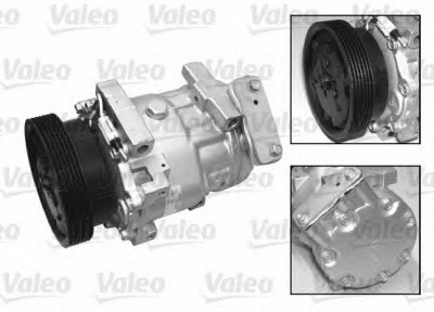 VALEO 699414 -  Компрессор, кондиционер