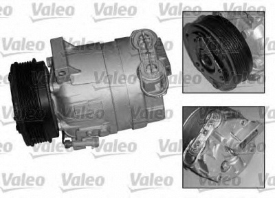 VALEO 699743 -  Компрессор, кондиционер
