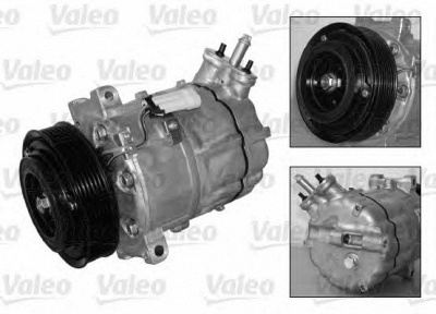 VALEO 699855 -  Компрессор, кондиционер